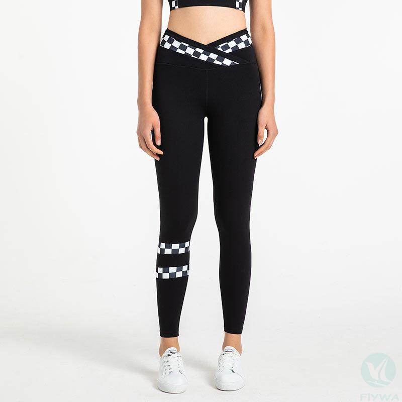 Yoga pants for women, No awkward lines, high waisted, hip lifting, elastic tight pants, peach hips, outerwear, running pants, sports and fitness pants